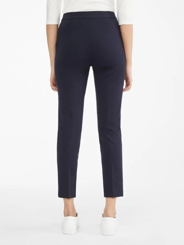 Woman Viscose Jersey Trousers Ultramarine Maxmara Trousers Woman Viscose Jersey Trousers Ultramarine Maxmara Trousers