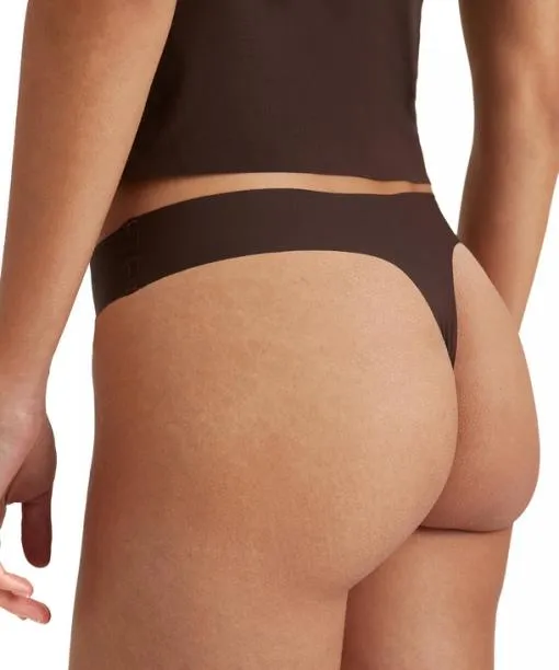 Women 2Pack Women Thong Daily Invisible Coffee FALKE Panties and Slips
