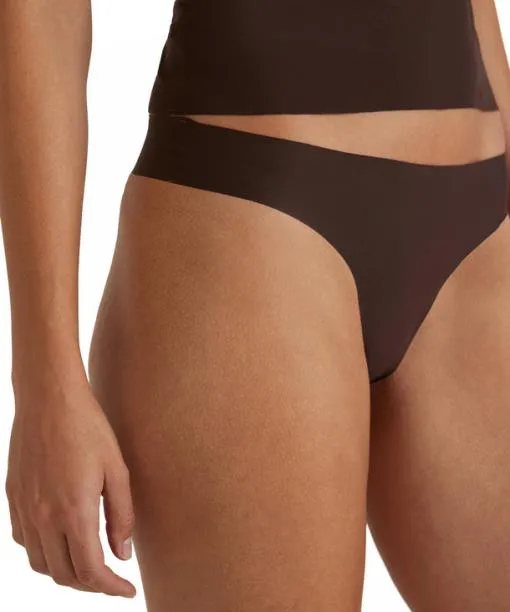 Women 2Pack Women Thong Daily Invisible Coffee FALKE Panties and Slips