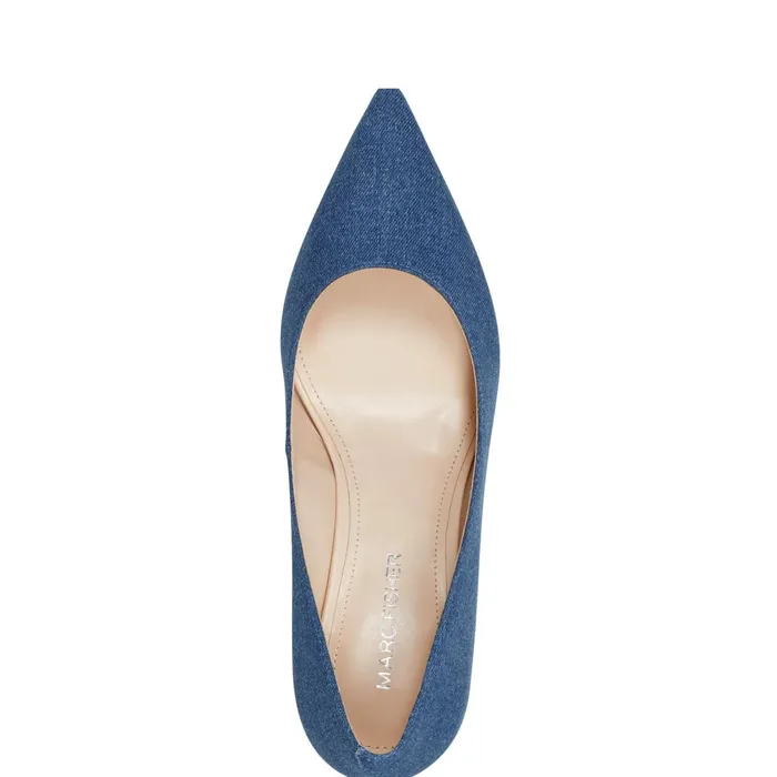 Women Alola Pump Medium Blue Marc Fisher Heels and Pumps