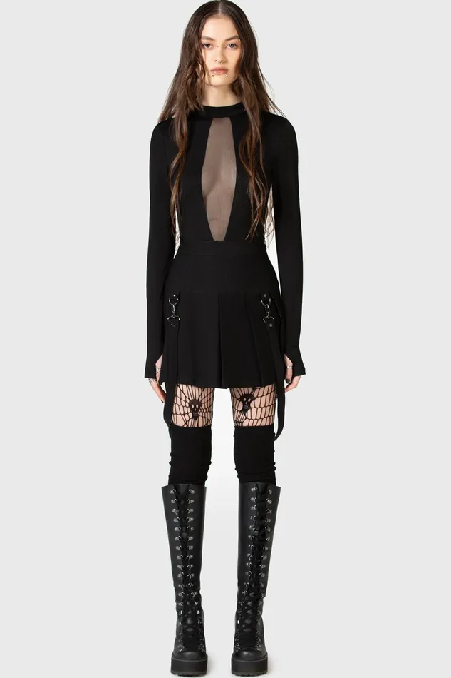 Women Basics Killstar Intrinsic Nights Bodysuit