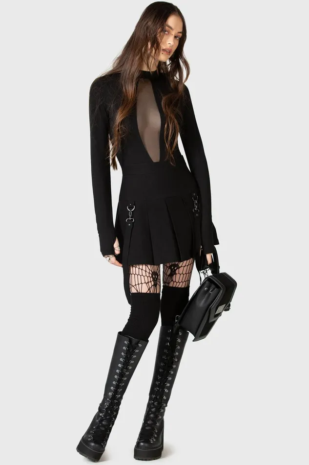 Women Basics Killstar Intrinsic Nights Bodysuit