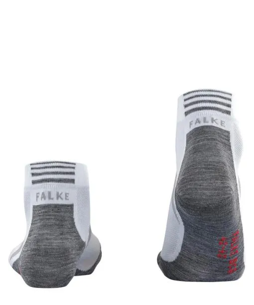 Women BC6 Pro Short Unisex Biking Short Sock White FALKE Cycling Socks