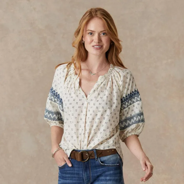 Women Beau Jolie Top Natural Sundance Catalog Tops