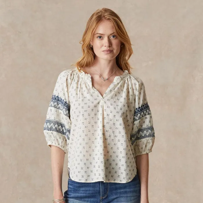 Women Beau Jolie Top Natural Sundance Catalog Tops Women Beau Jolie Top Natural Sundance Catalog Tops