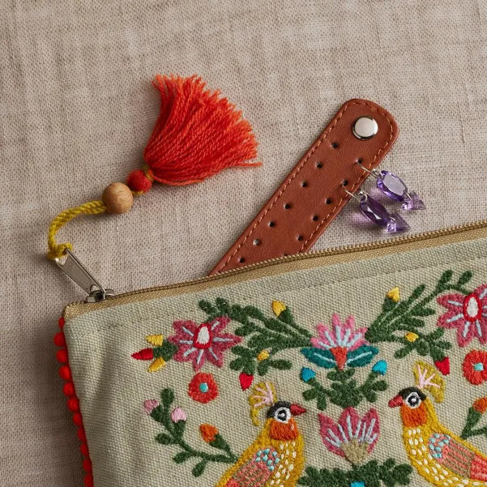 Women Birds In Paradise Pouch Blue Sundance Catalog Jewelry Storage Women Birds In Paradise Pouch Blue Sundance Catalog Jewelry Storage
