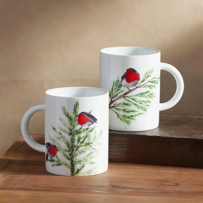 Women Birds On A Bough Mug Set Sundance Catalog Tabletop