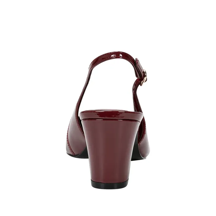Women Blakeley Slingback Pump Red Patent Leather Marc Fisher Heels and Pumps