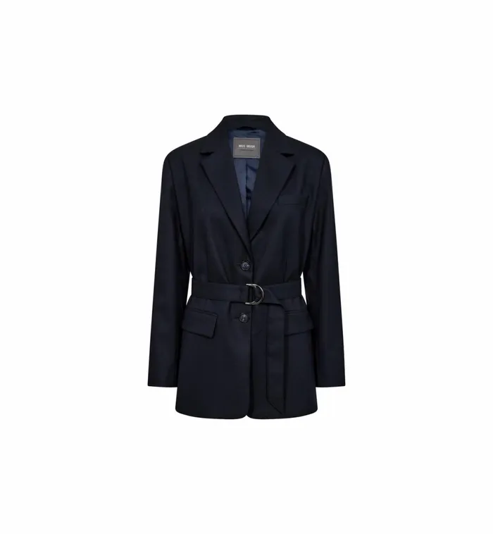 Women Blazers MOS MOSH MMHerdis Caia Blazer Salute Navy