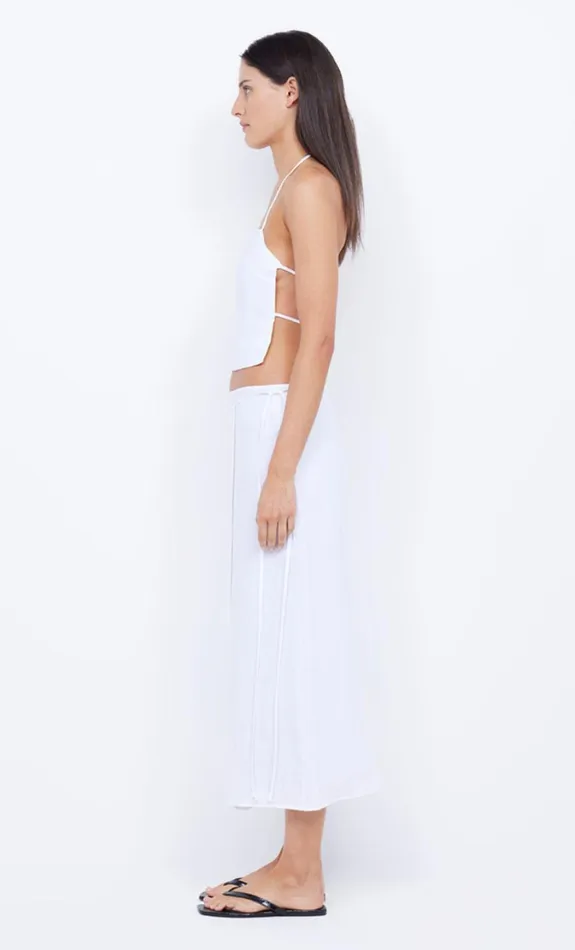 Women Bottoms Bec Bridge JAYDEN WRAP MIDI SKIRT Ivory