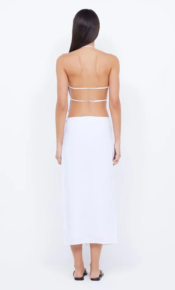 Women Bottoms Bec Bridge JAYDEN WRAP MIDI SKIRT Ivory