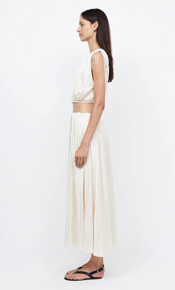 Women Bottoms Bec Bridge PARADISE MAXI SKIRT Ivory