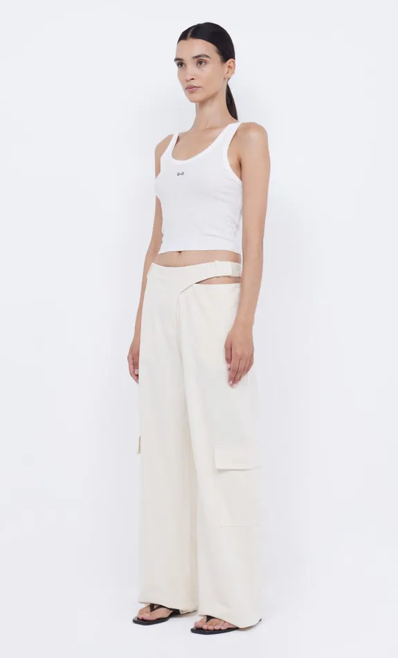 Women Bottoms Bec Bridge PHOENIX PANT Creamblack
