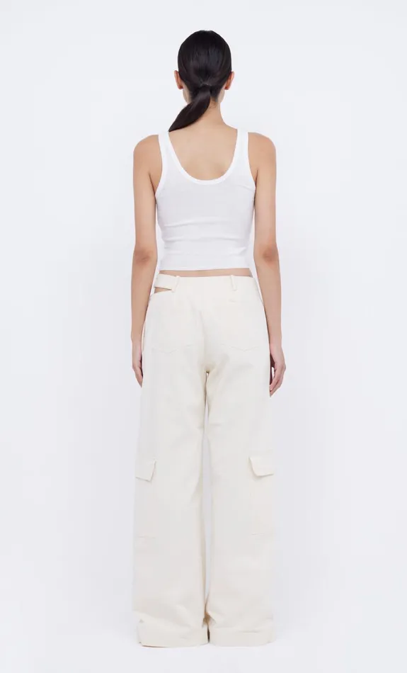 Women Bottoms Bec Bridge PHOENIX PANT Creamblack