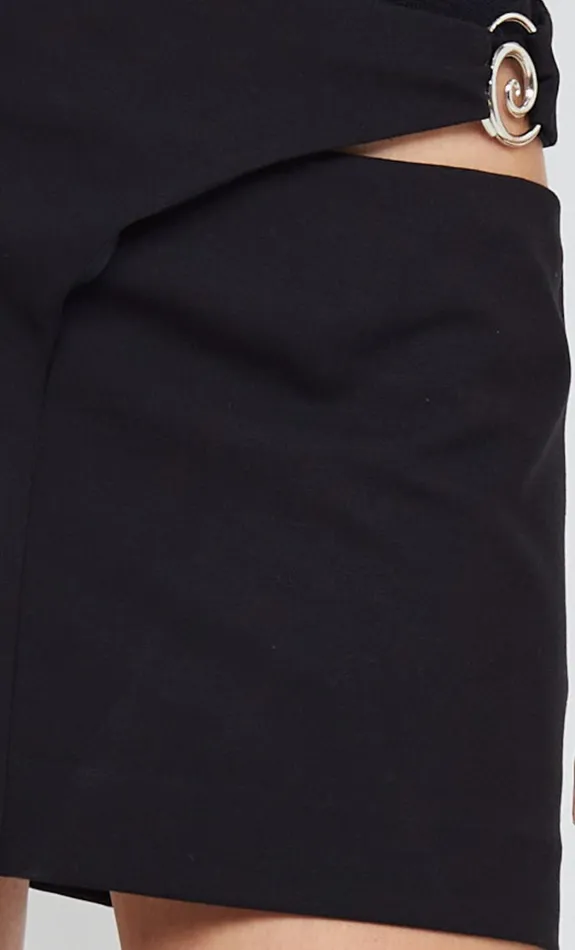 Women Bottoms Bec Bridge SONESTA ASYM MINI SKIRT Black
