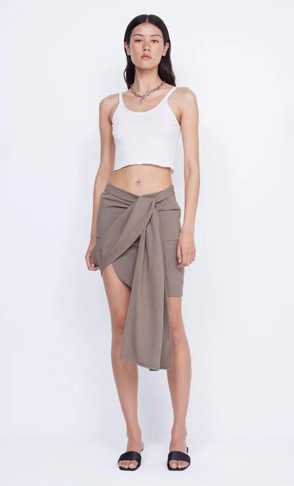 Women Bottoms Bec Bridge SONESTA WRAP SKIRT Tobacco