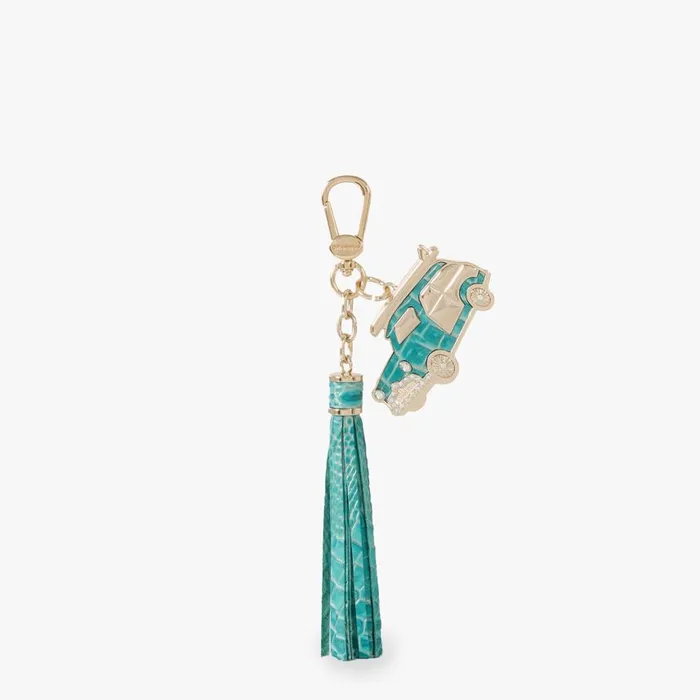 Women Brahmin Clip Ons and Keychains Copa Charm Tassel Mermaid Green Mebourne