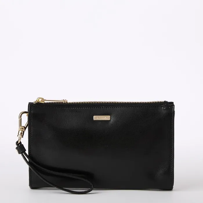 Women Brahmin Clutches Daisy Black Topsail