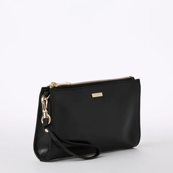 Women Brahmin Clutches Daisy Black Topsail