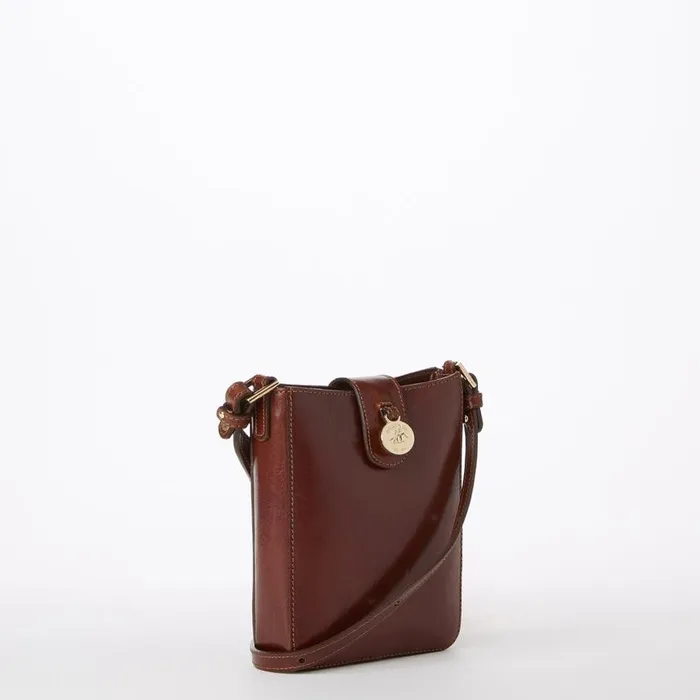 Women Brahmin Crossbodies Marley Cognac Topsail