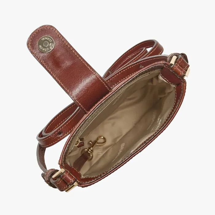 Women Brahmin Crossbodies Marley Cognac Topsail