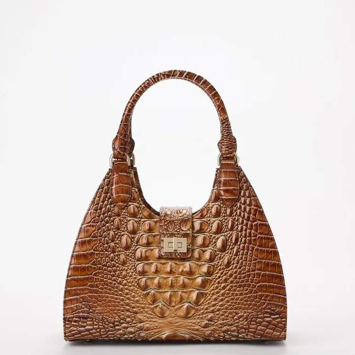 Women Brahmin Satchels Adrian Luggage Brown Melbourne