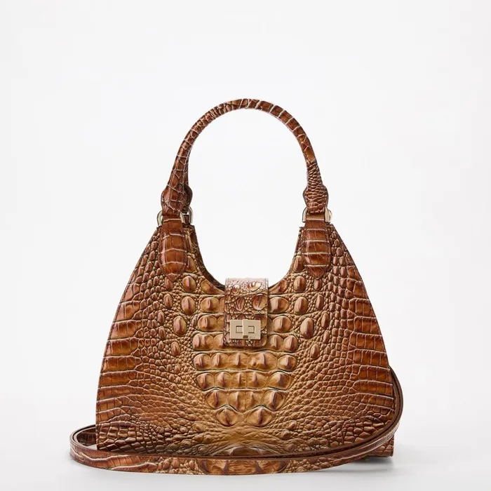 Women Brahmin Satchels Adrian Luggage Brown Melbourne