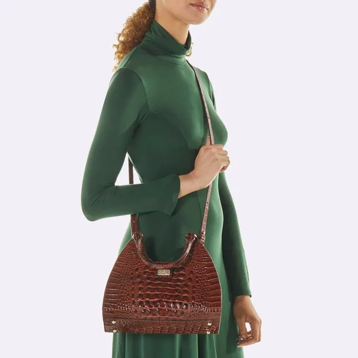 Women Brahmin Satchels Adrian Luggage Brown Melbourne