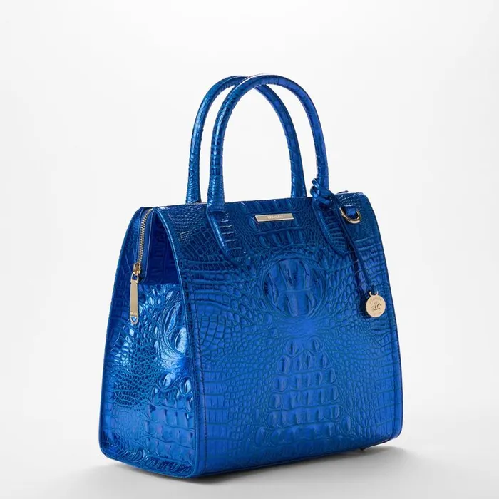 Women Brahmin Satchels Caroline Cobalt Potion Melbourne