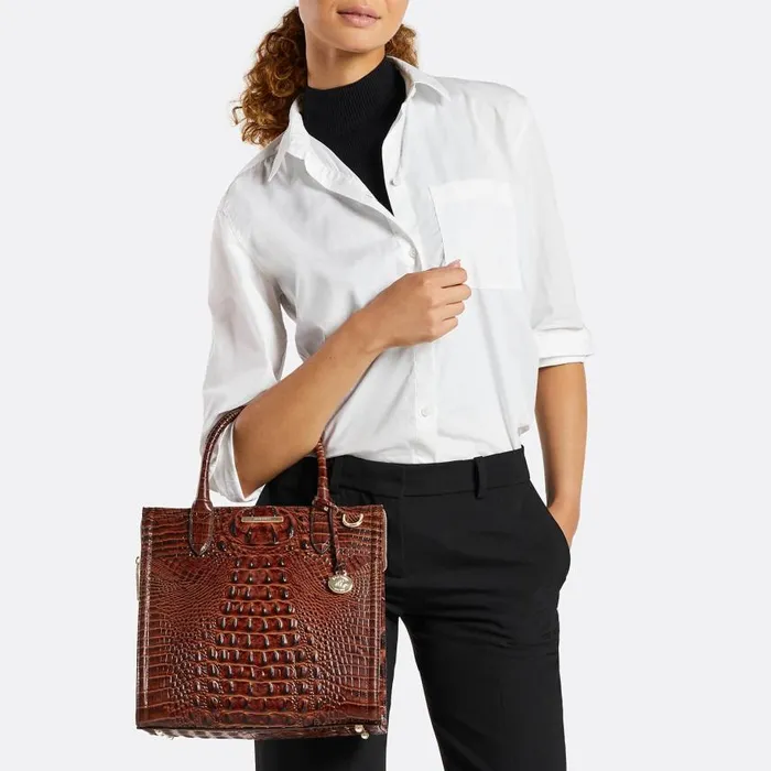 Women Brahmin Satchels Caroline Cobalt Potion Melbourne