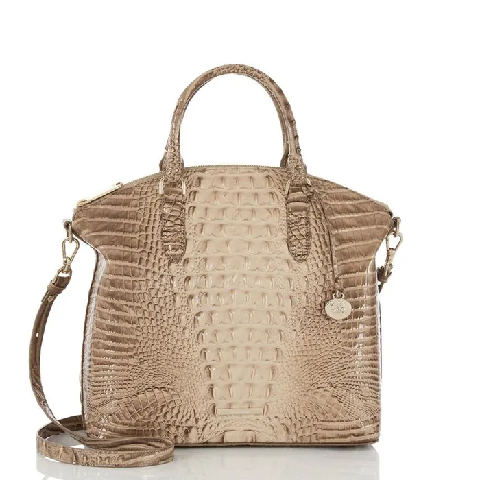 Women Brahmin Satchels Large Duxbury Satchel Sesame Ombre Melbourne
