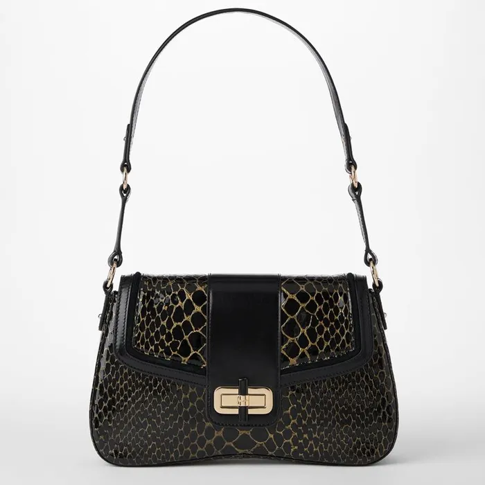 Women Brahmin Shoulder Bags Nerida Black Cavatica
