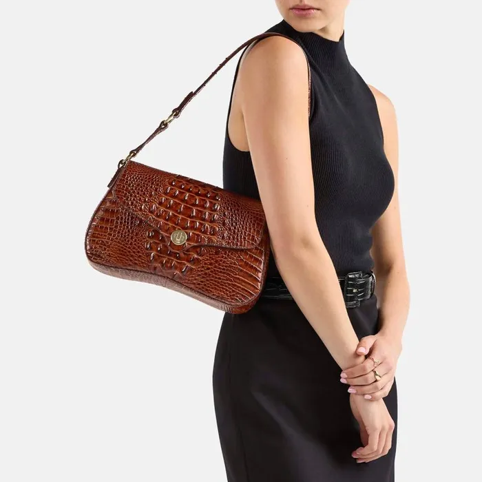 Women Brahmin Shoulder Bags Nerida Black Cavatica