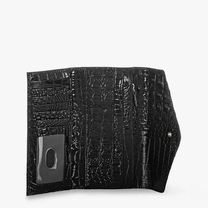 Women Brahmin Wallets and Wristlets Veronica Black Melbourne