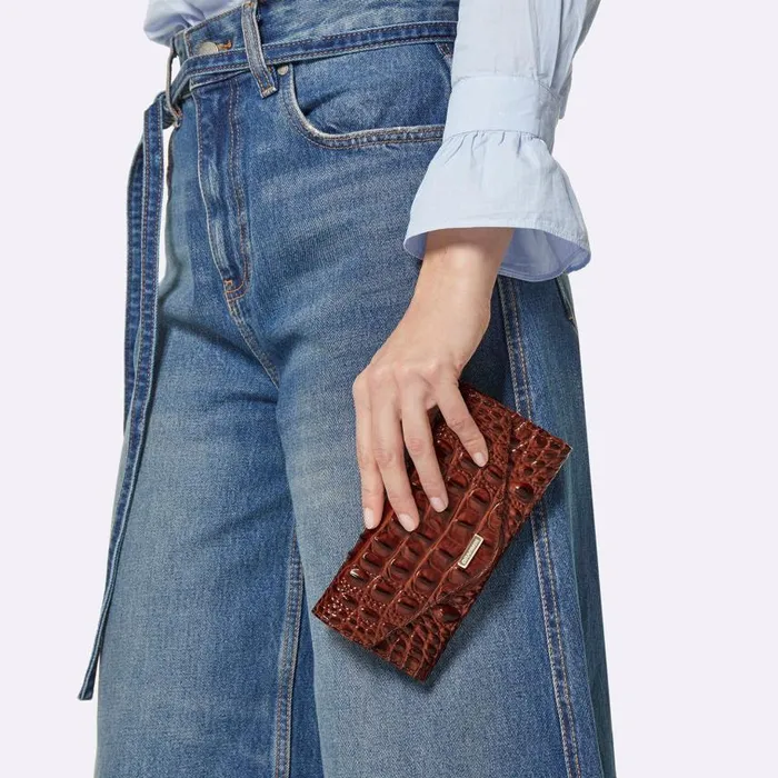 Women Brahmin Wallets and Wristlets Veronica Black Melbourne