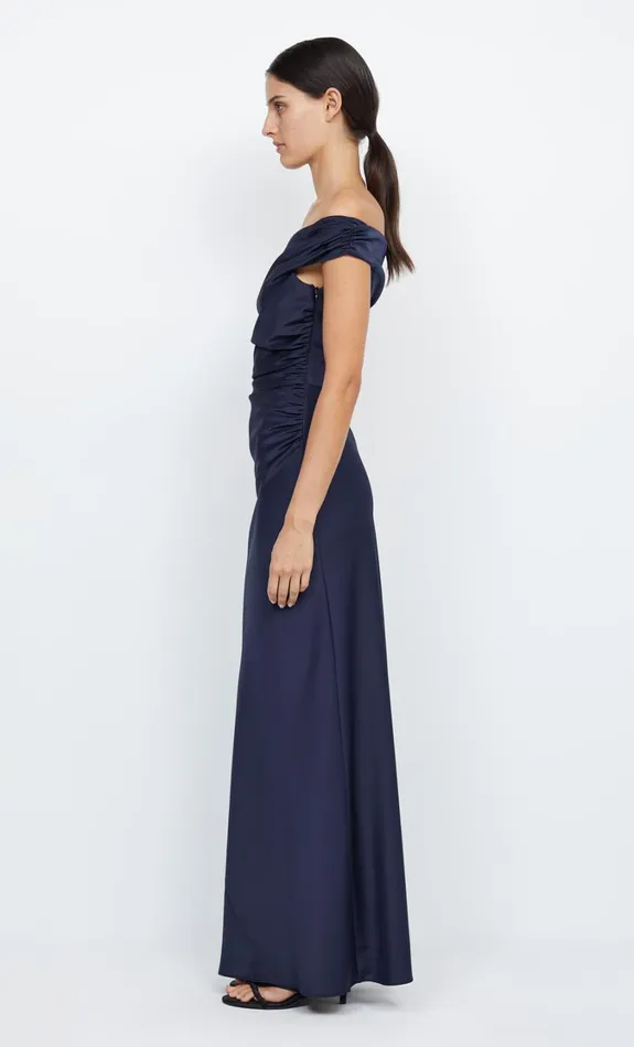 Women Bridesmaids Bec Bridge ETERNITY OFF SHOULDER MAXI Ink