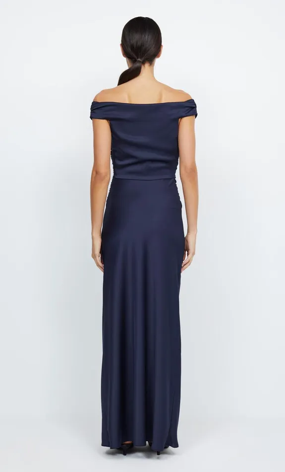 Women Bridesmaids Bec Bridge ETERNITY OFF SHOULDER MAXI Ink