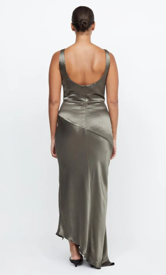 Women Bridesmaids Bec Bridge MOON DANCE COWL DRESS Dark Willow