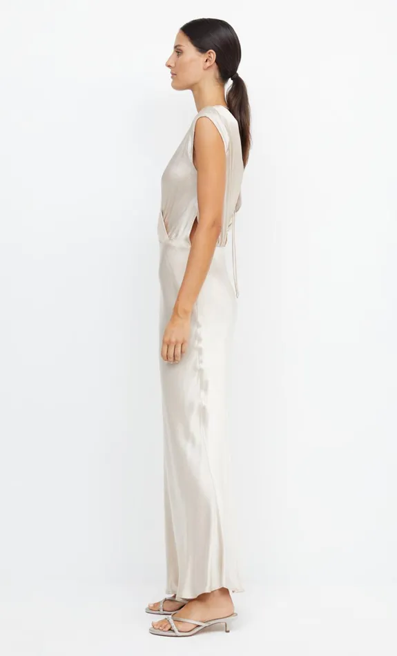Women Bridesmaids Bec Bridge MOON DANCE MAXI DRESS Sand