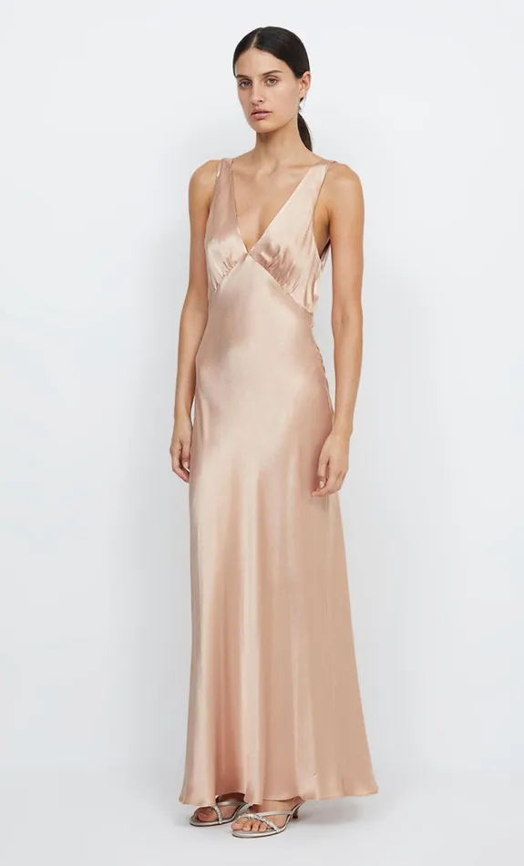 Women Bridesmaids Bec Bridge MOON DANCE VERONA DRESS Rose Gold