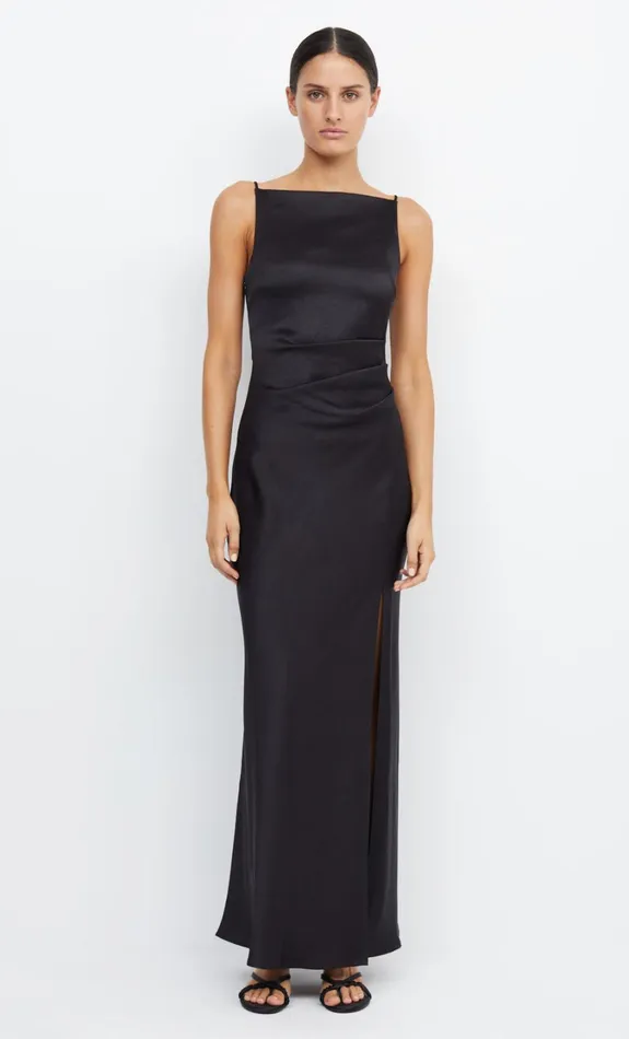 Women Bridesmaids Bec Bridge THE DREAMER MAXI DRESS Black