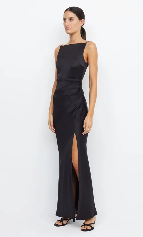 Women Bridesmaids Bec Bridge THE DREAMER MAXI DRESS Black