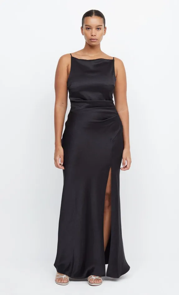 Women Bridesmaids Bec Bridge THE DREAMER MAXI DRESS Black