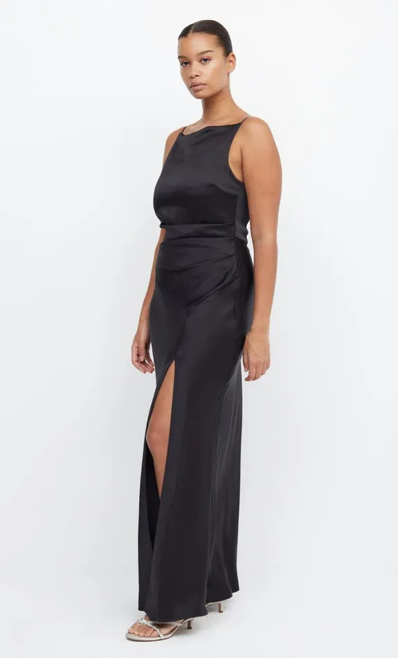 Women Bridesmaids Bec Bridge THE DREAMER MAXI DRESS Black