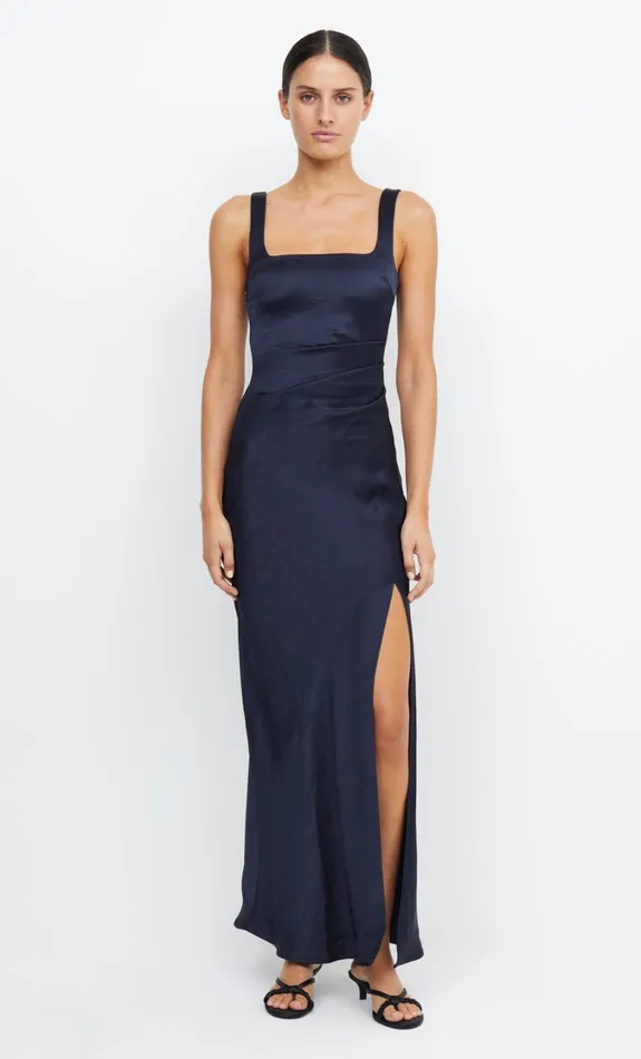 Women Bridesmaids Bec Bridge THE DREAMER SQUARE NECK DRESS Ink