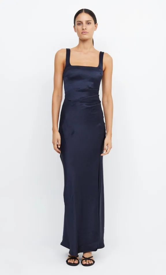 Women Bridesmaids Bec Bridge THE DREAMER SQUARE NECK DRESS Ink