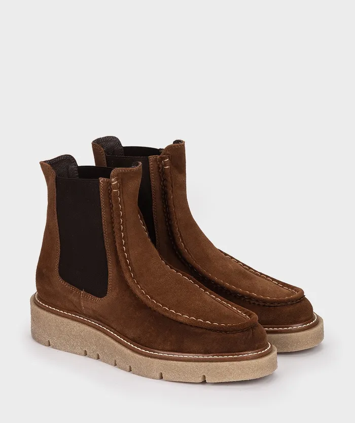 Women Bristol Brown 8211 Ankle Boots Pedro Miralles