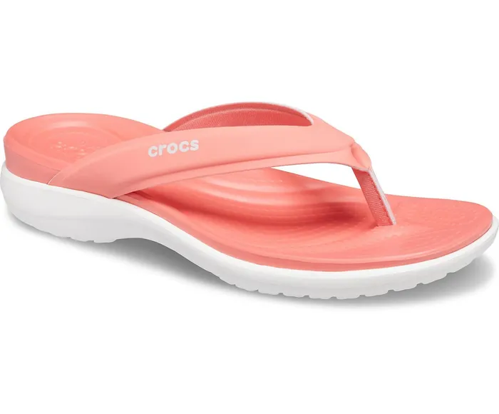 Women Capri V Sporty Flip Fresco Crocs Sandals