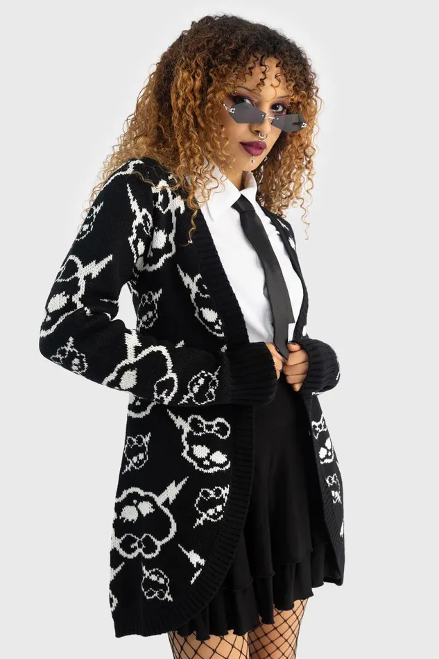 Women Cardigans Killstar Voltageous Cardigan