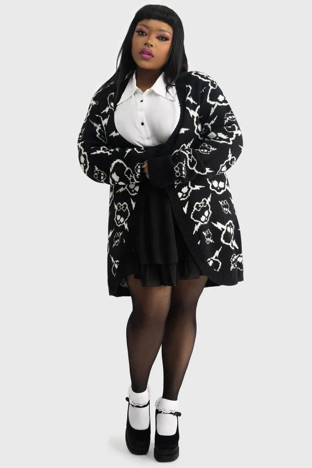 Women Cardigans Killstar Voltageous Cardigan